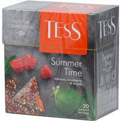 TESS. Pyramids Collection. SUMMER TIME (травяной) карт.пачка, 20 пирамидки