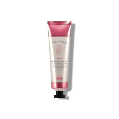 TENZERO Крем для рук и ногтей с ароматом розы - Flower Shower Hand & Nail Cream Rose, 50мл