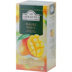 AHMAD TEA. Flavoured Collection. Mango Magic карт.пачка, 25 пак.